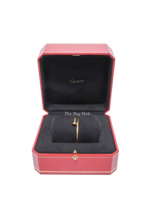 Cartier 18K Yellow Gold Small Model Juste Un Clou Bracelet Size 15