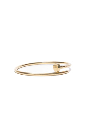 Cartier 18K Yellow Gold Small Model Juste Un Clou Bracelet Size 15