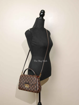 Louis Vuitton Damier Ebene Canvas Croisette Crossbody Bag