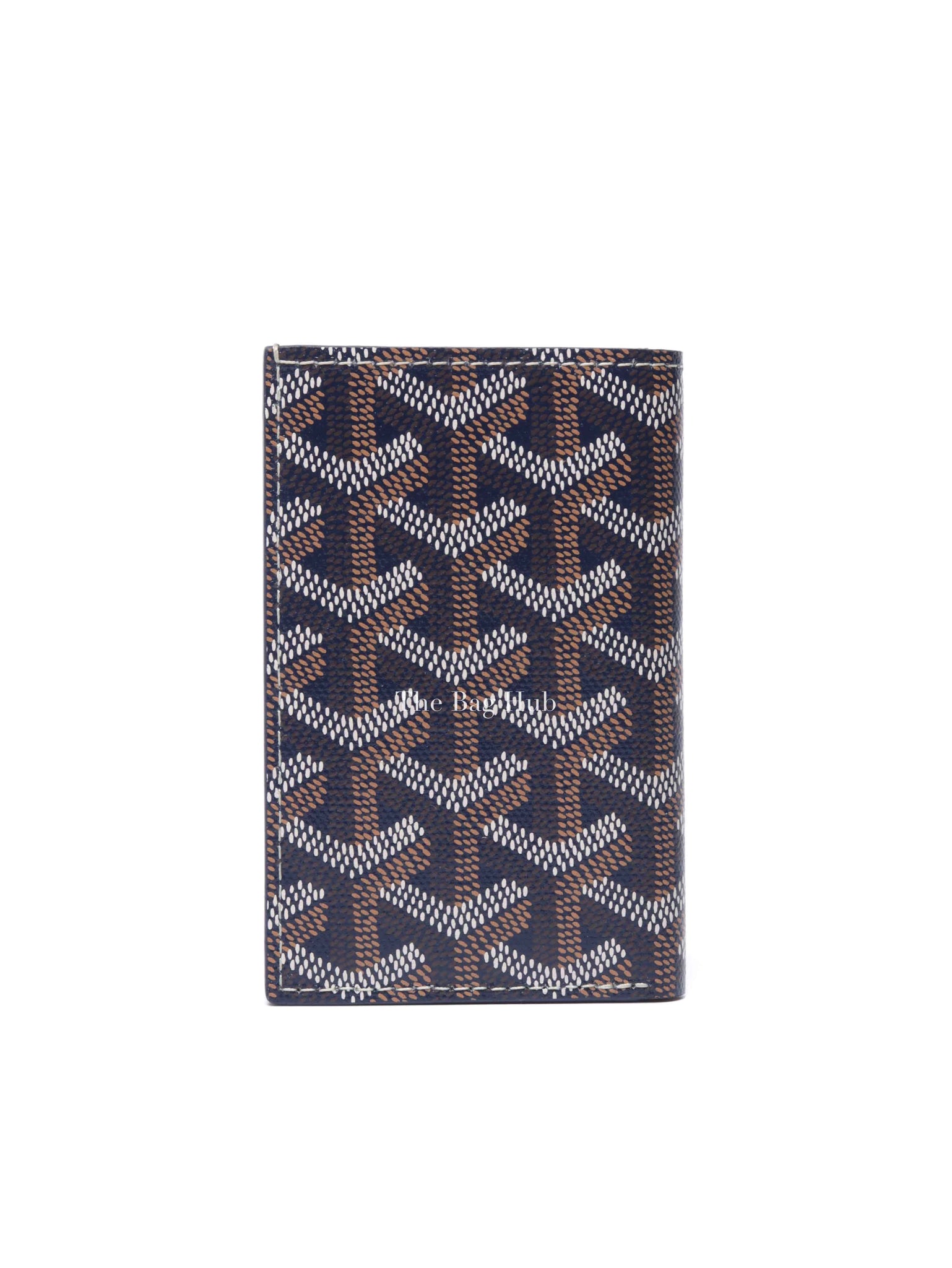 Goyard Navy Blue Canvas Saint-Pierre Card Wallet
