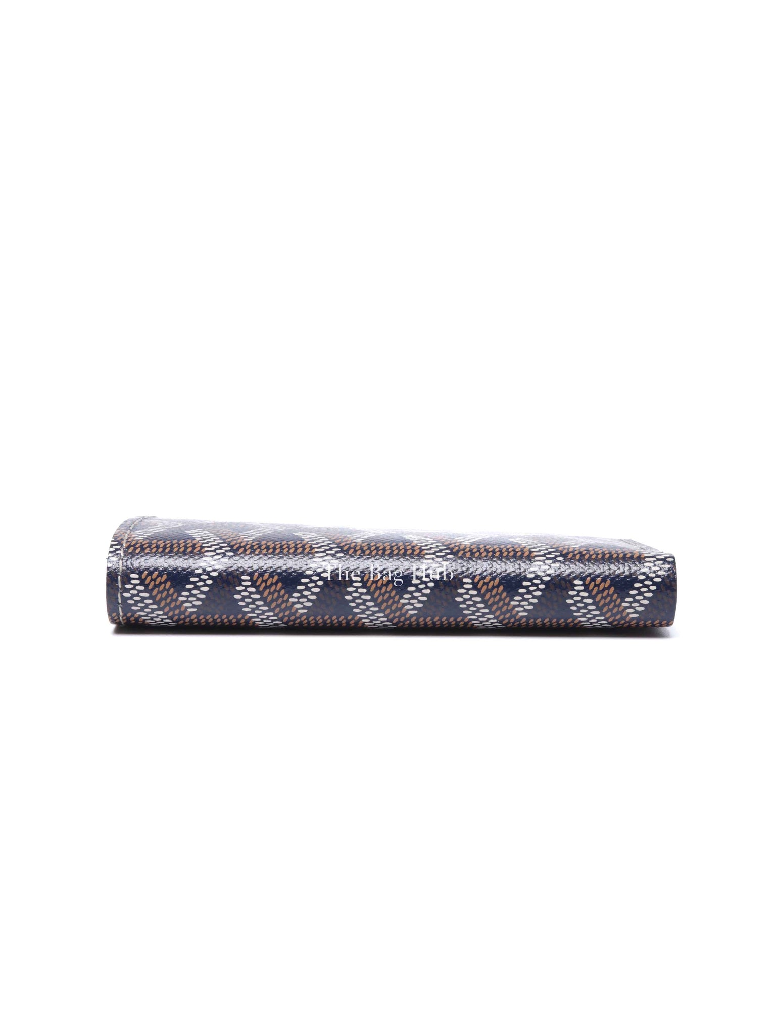 Goyard Navy Blue Canvas Saint-Pierre Card Wallet