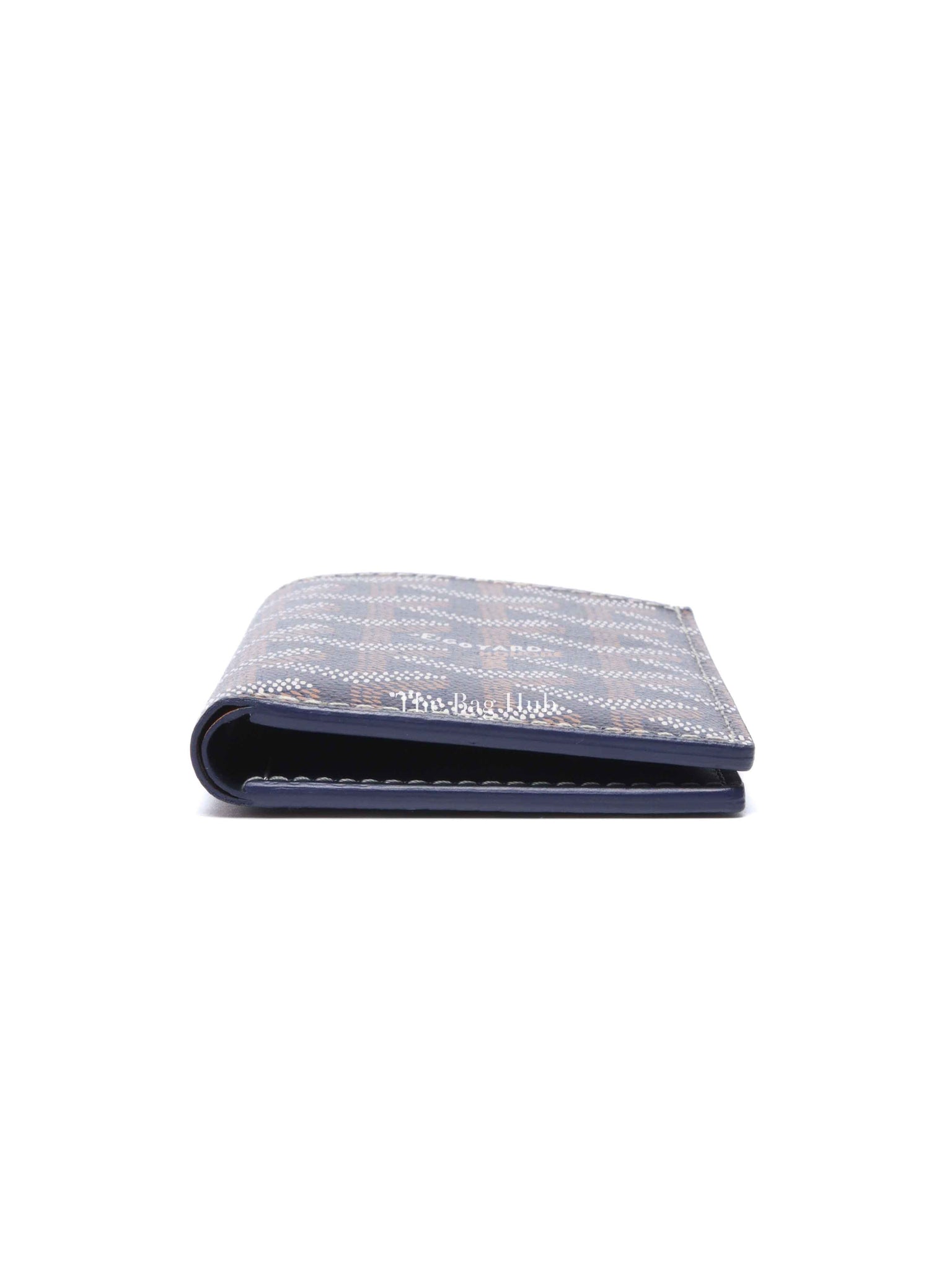 Goyard Navy Blue Canvas Saint-Pierre Card Wallet