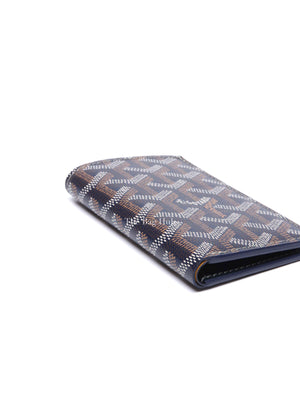 Goyard Navy Blue Canvas Saint-Pierre Card Wallet