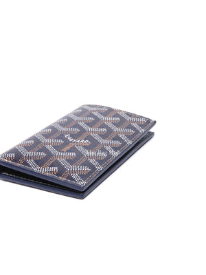 Goyard Navy Blue Canvas Saint-Pierre Card Wallet