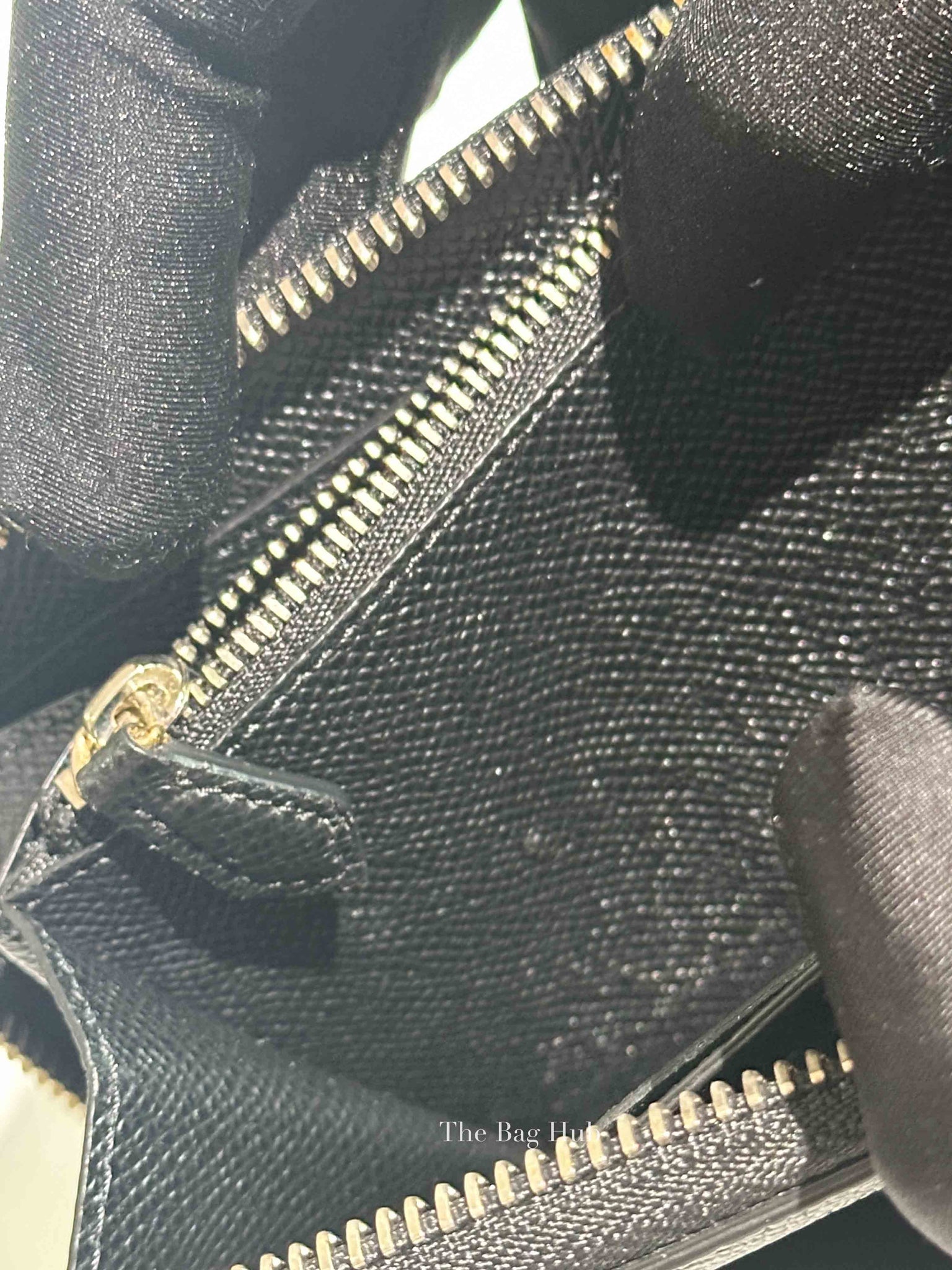 Givenchy Black Leather Long Zipped Wallet