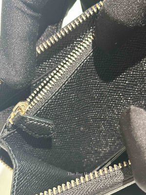 Givenchy Black Leather Long Zipped Wallet