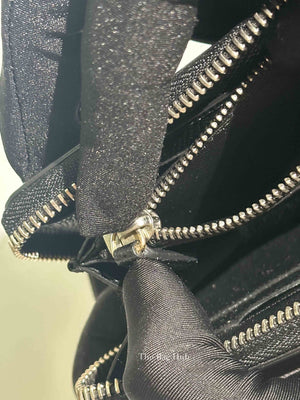 Givenchy Black Leather Long Zipped Wallet