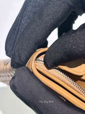 Gucci Beige Leather Interlocking GG Wallet