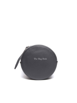Celine Anthracite Supple Grained Calfskin Big Bag Bucket