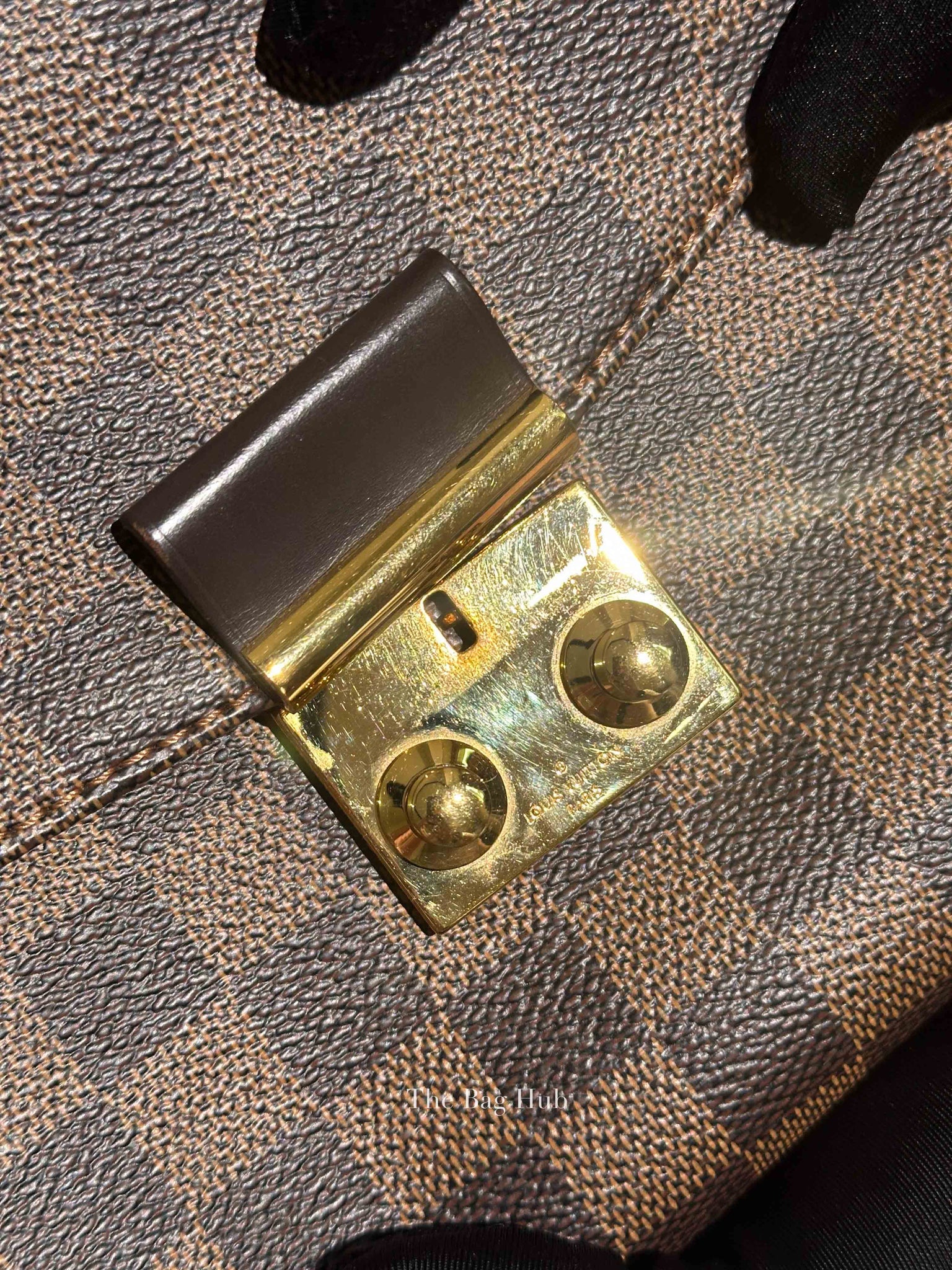 Louis Vuitton Damier Ebene Canvas Croisette Crossbody Bag