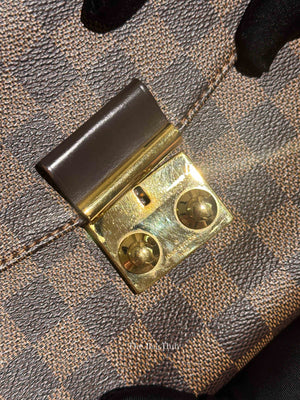 Louis Vuitton Damier Ebene Canvas Croisette Crossbody Bag