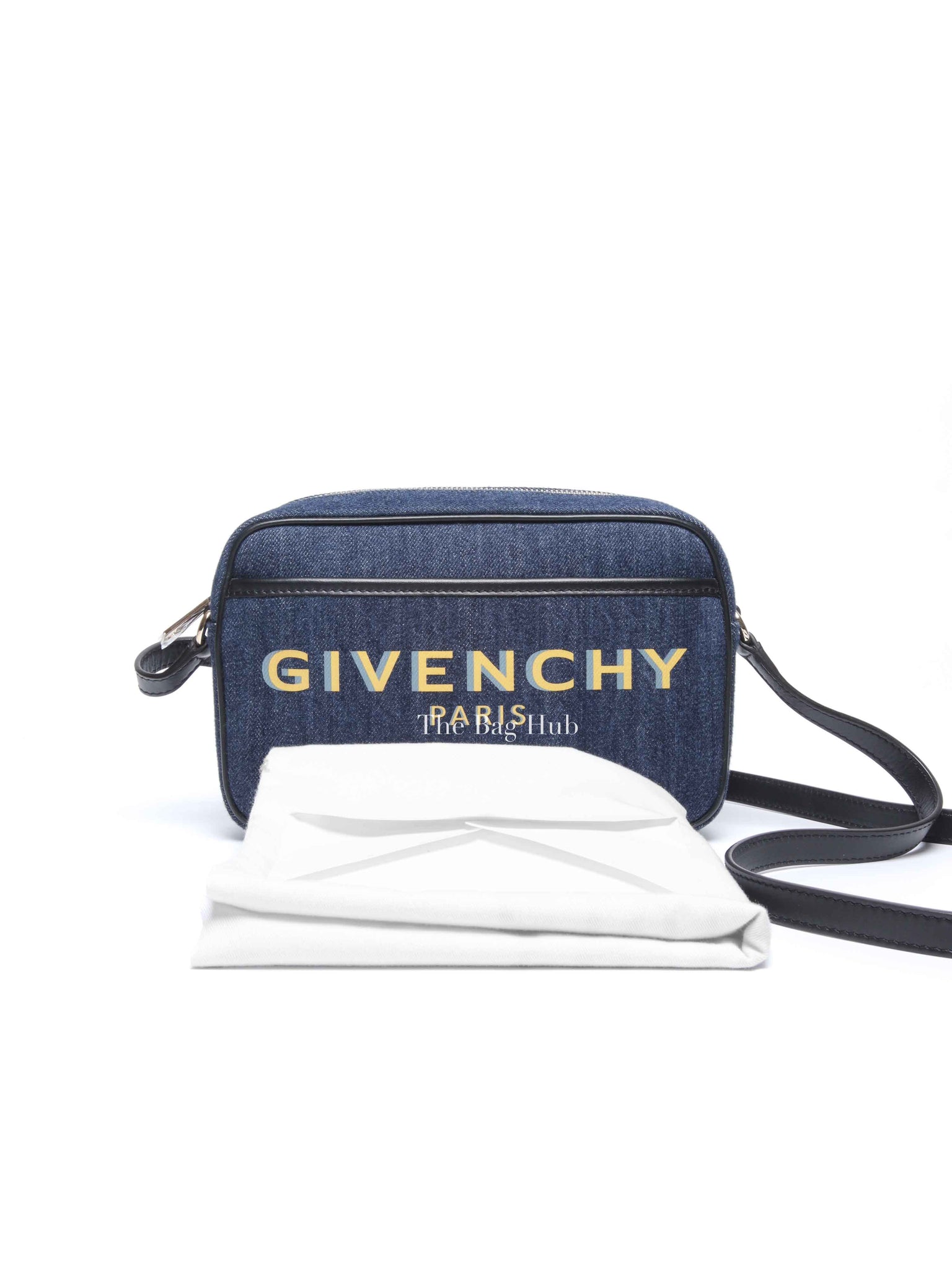 Givenchy Denim Blue Bond Camera Bag