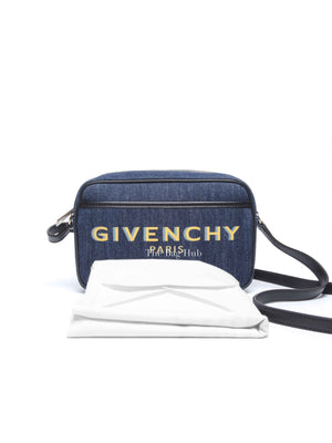 Givenchy Denim Blue Bond Camera Bag