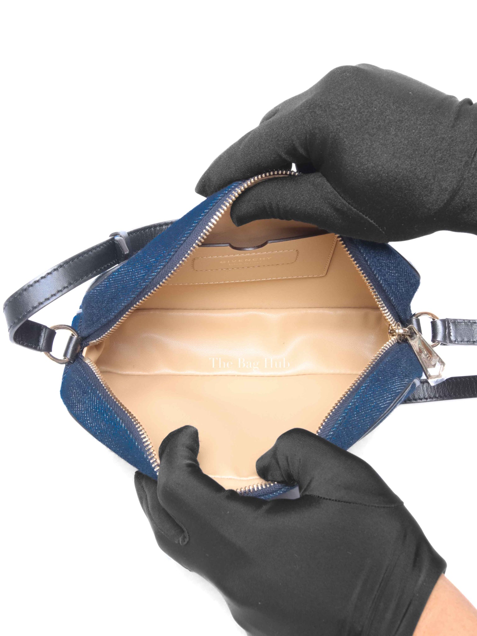 Givenchy Denim Blue Bond Camera Bag