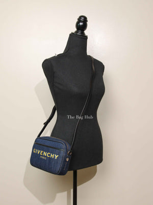 Givenchy Denim Blue Bond Camera Bag