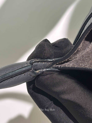 Celine Anthracite Supple Grained Calfskin Big Bag Bucket