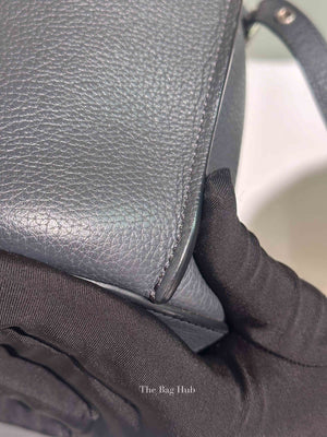 Celine Anthracite Supple Grained Calfskin Big Bag Bucket