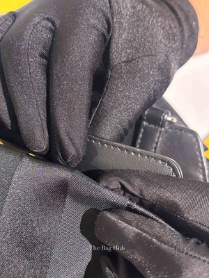 Fendi Black Anrealage Nylon Peekaboo Medium Tote Bag