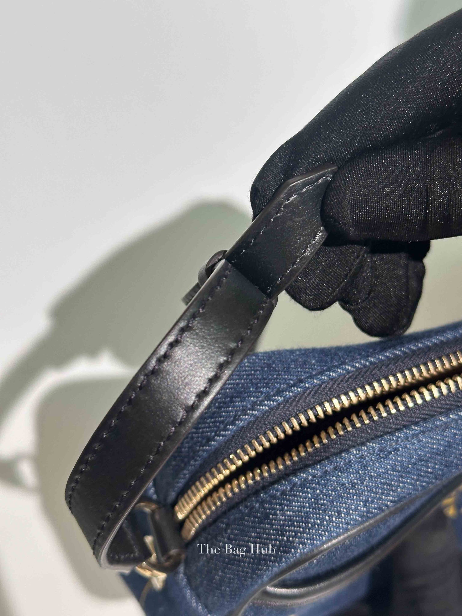 Givenchy Denim Blue Bond Camera Bag
