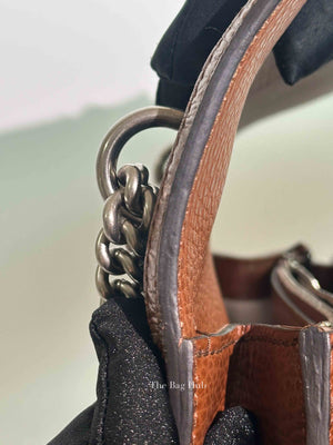 Gucci New Denim Calfskin GG Monogram Dollar Small Dionysus Shoulder Bag