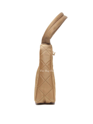 Prada Tabacco Nylon Tessuto Re-Edition Hobo Pochette Bag