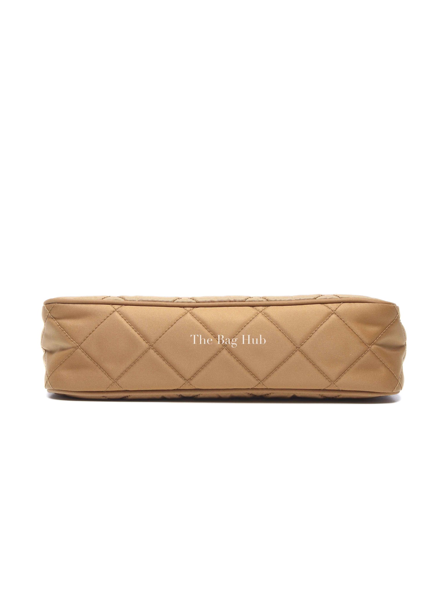 Prada Tabacco Nylon Tessuto Re-Edition Hobo Pochette Bag