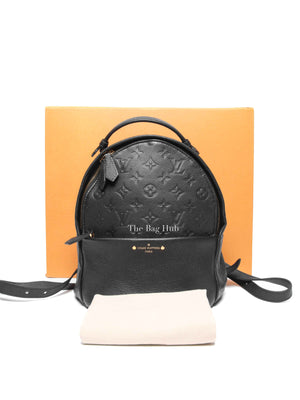 Louis Vuitton Black Empreinte Leather Sorbonne Backpack