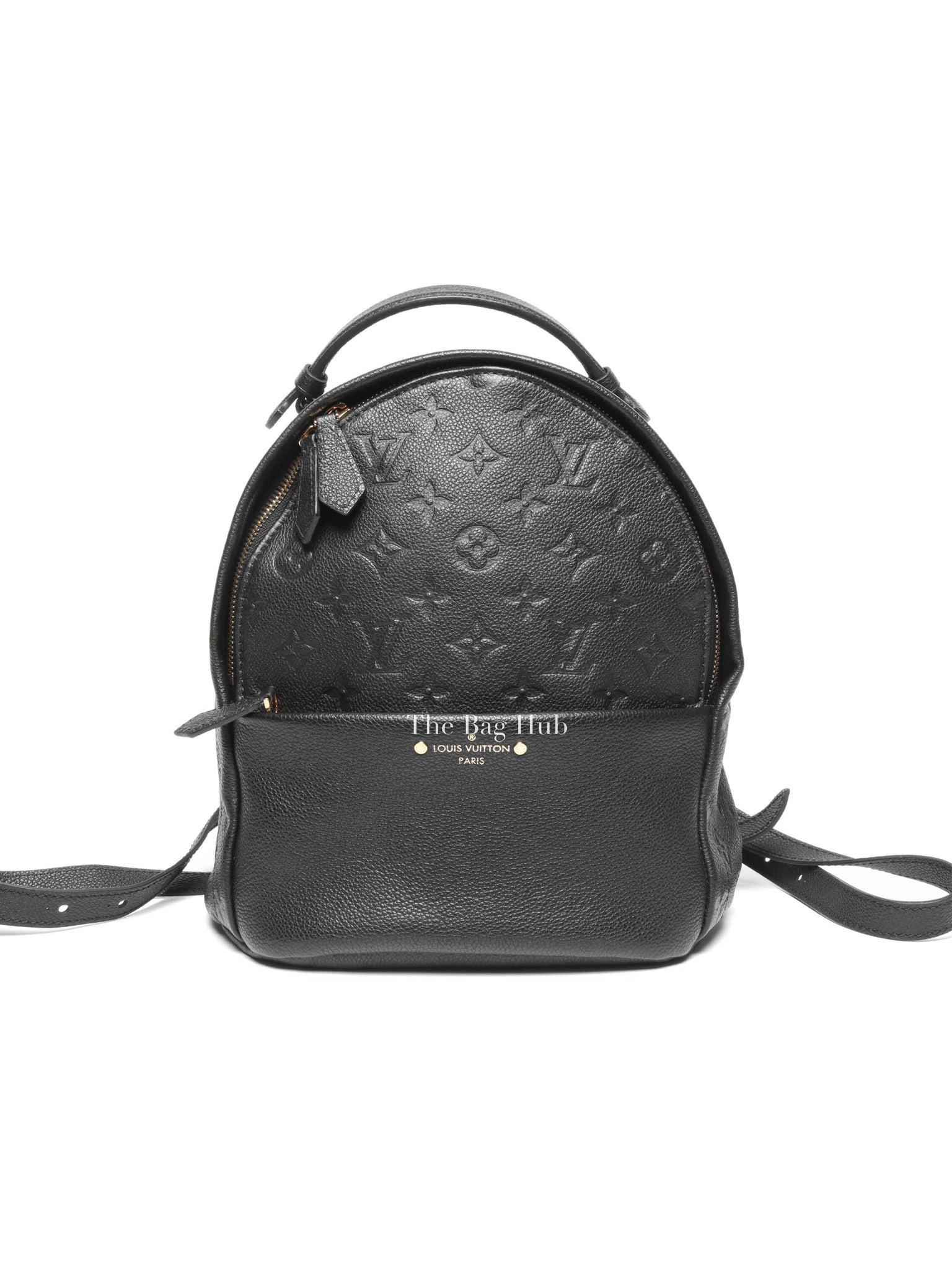 Louis Vuitton Black Empreinte Leather Sorbonne Backpack