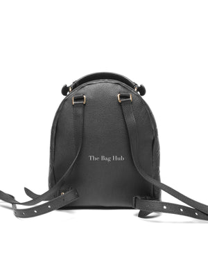 Louis Vuitton Black Empreinte Leather Sorbonne Backpack