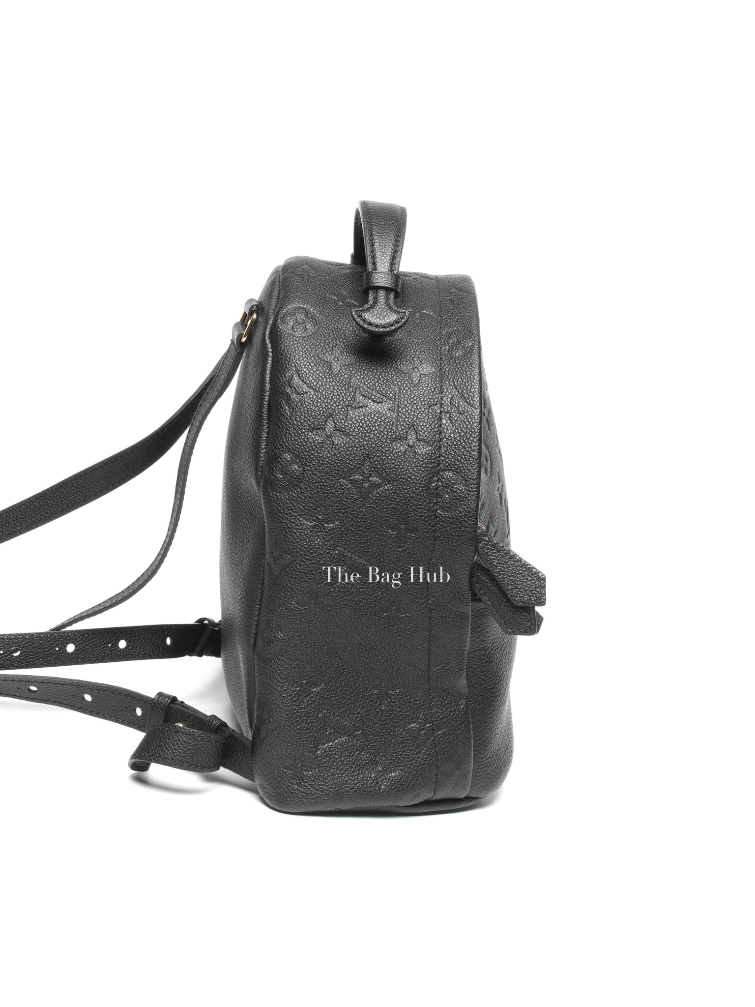 Louis Vuitton Black Empreinte Leather Sorbonne Backpack