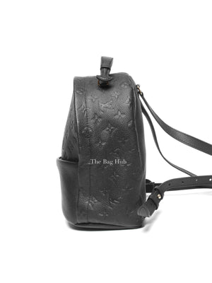 Louis Vuitton Black Empreinte Leather Sorbonne Backpack