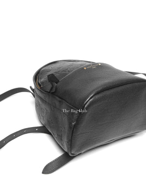 Louis Vuitton Black Empreinte Leather Sorbonne Backpack