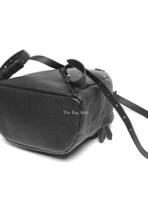 Louis Vuitton Black Empreinte Leather Sorbonne Backpack