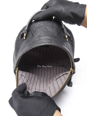 Louis Vuitton Black Empreinte Leather Sorbonne Backpack