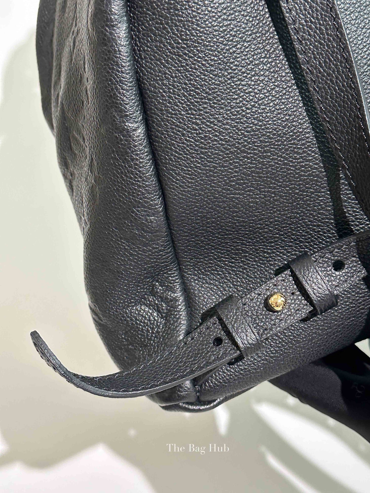 Louis Vuitton Black Empreinte Leather Sorbonne Backpack