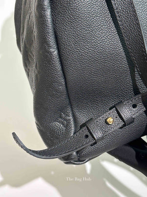 Louis Vuitton Black Empreinte Leather Sorbonne Backpack