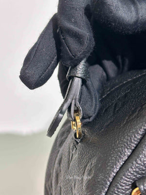 Louis Vuitton Black Empreinte Leather Sorbonne Backpack