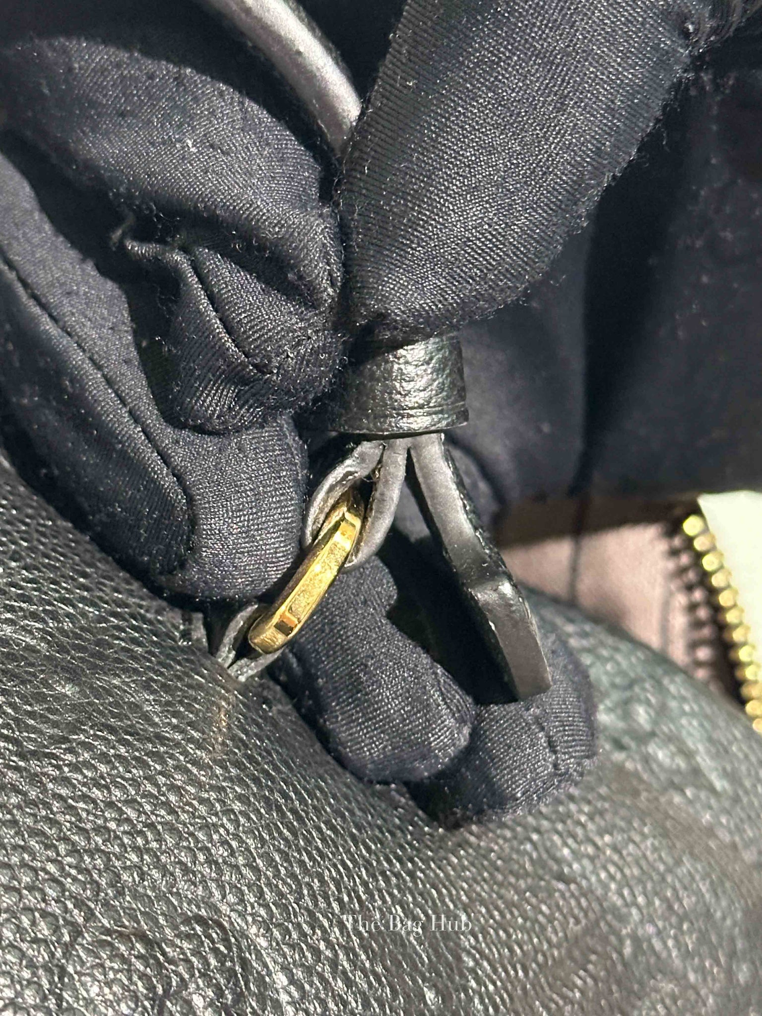 Louis Vuitton Black Empreinte Leather Sorbonne Backpack