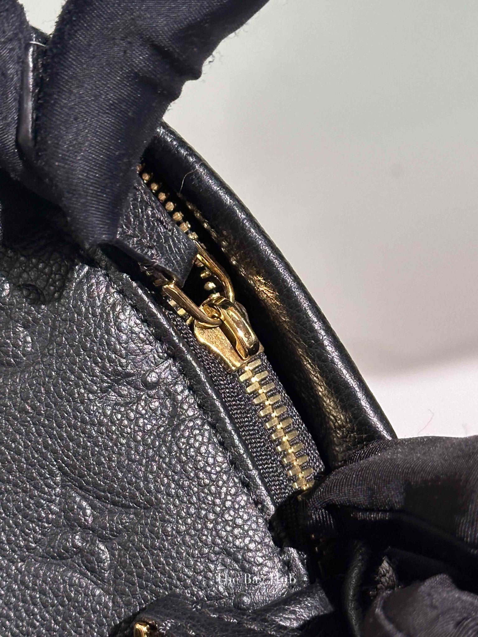 Louis Vuitton Black Empreinte Leather Sorbonne Backpack