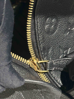 Louis Vuitton Black Empreinte Leather Sorbonne Backpack