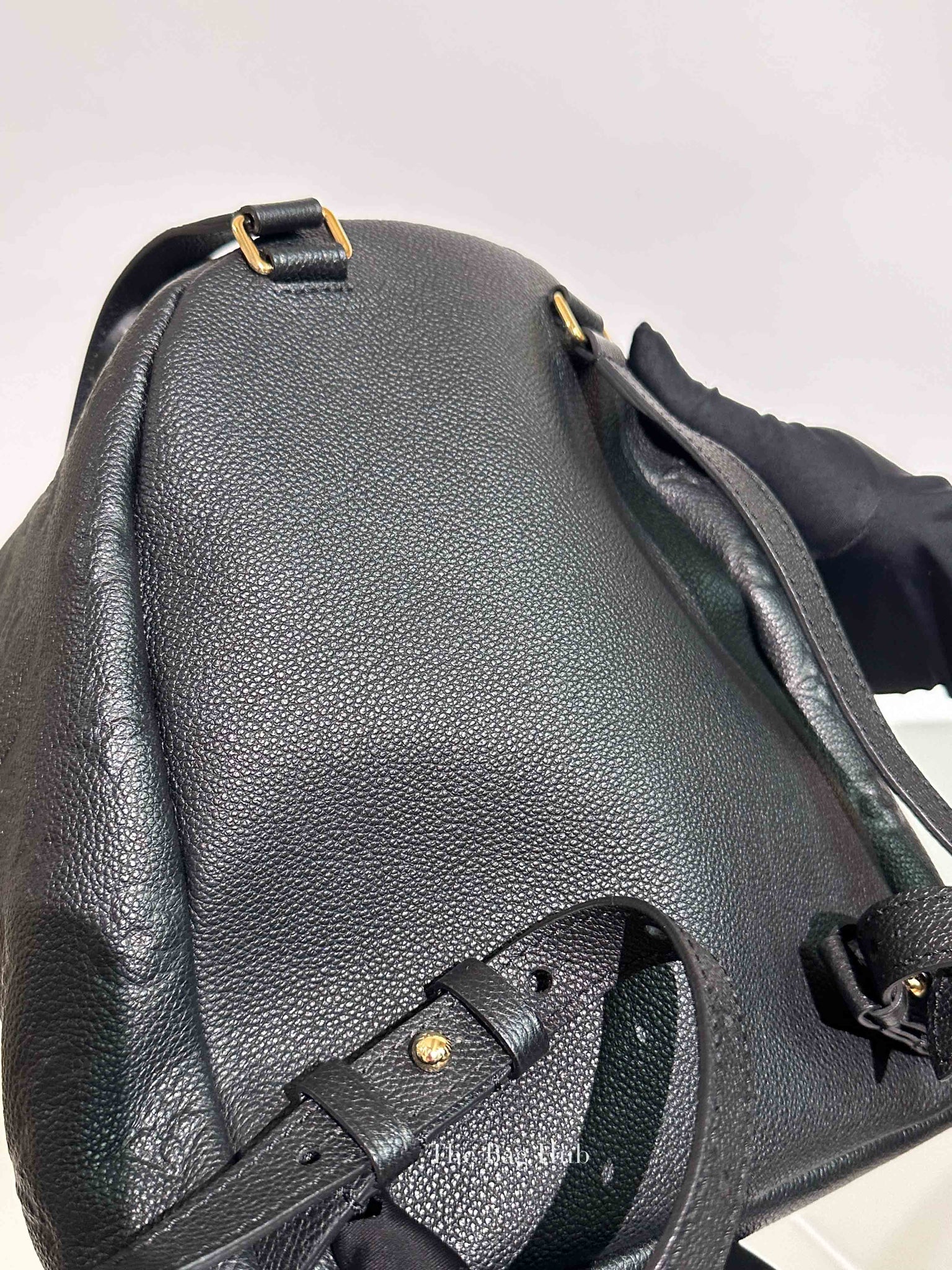 Louis Vuitton Black Empreinte Leather Sorbonne Backpack