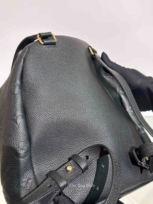 Louis Vuitton Black Empreinte Leather Sorbonne Backpack