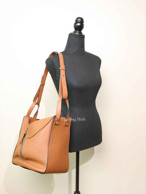 Loewe Tan Calfskin Medium Hammock Bag