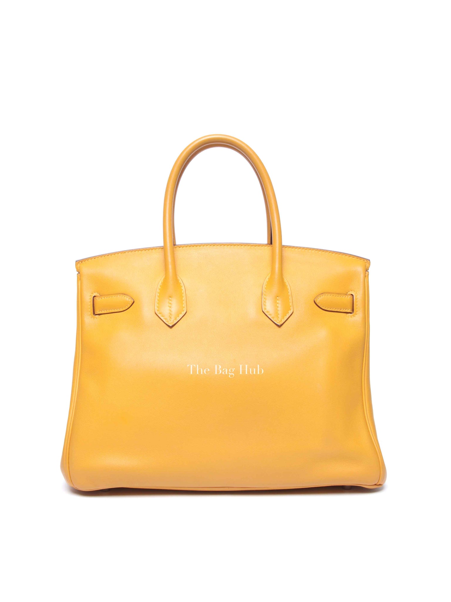 Hermes Soleil Swift Leather Birkin 30 Bag PHW