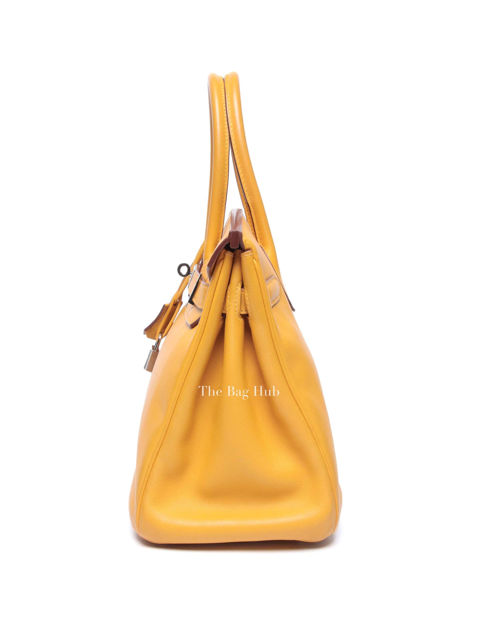 Hermes Soleil Swift Leather Birkin 30 Bag PHW