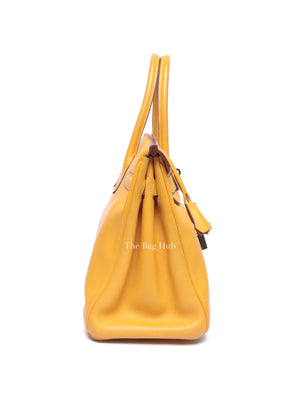 Hermes Soleil Swift Leather Birkin 30 Bag PHW