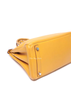 Hermes Soleil Swift Leather Birkin 30 Bag PHW