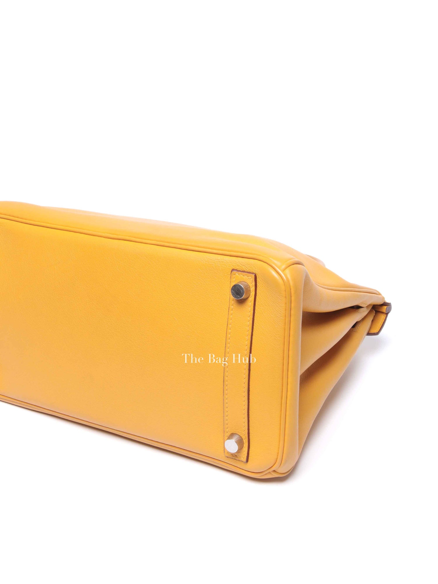 Hermes Soleil Swift Leather Birkin 30 Bag PHW