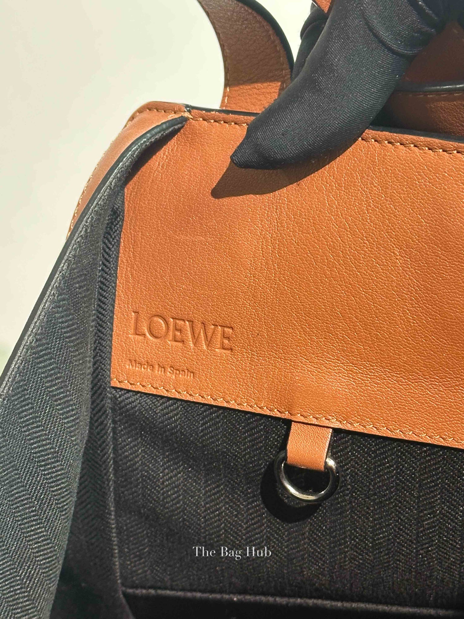 Loewe Tan Calfskin Medium Hammock Bag