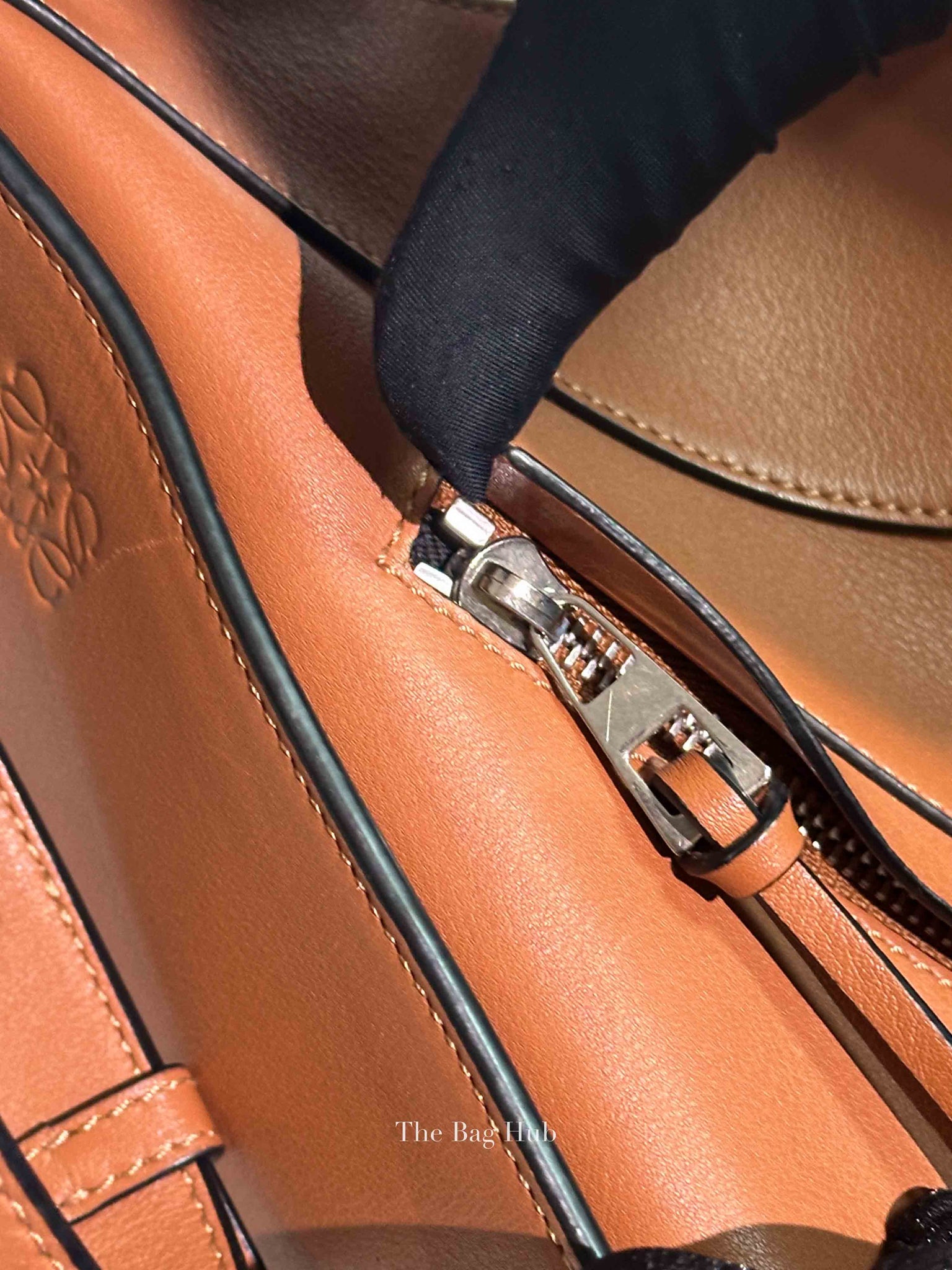 Loewe Tan Calfskin Medium Hammock Bag